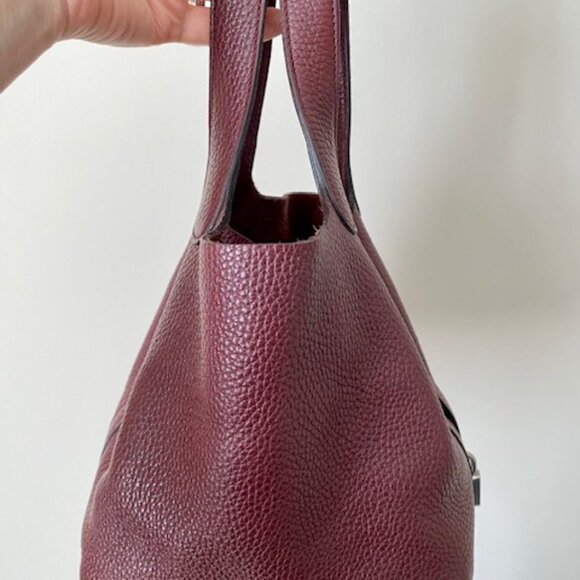 HERMES Picotin 18 / Bordeaux Clemence leather - Picture 5 of 16